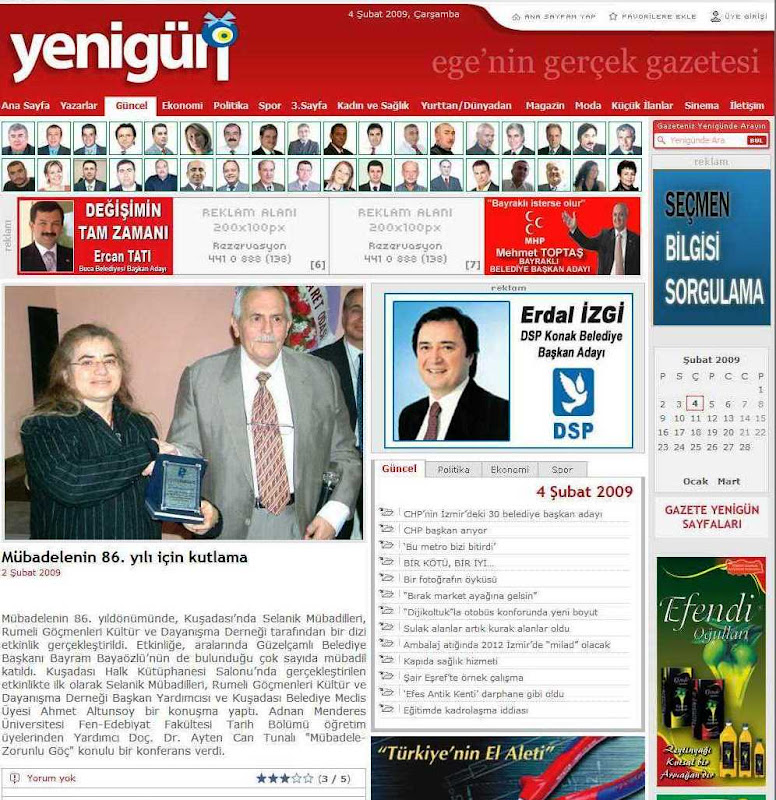 Mübadele'nin 86. Yılı İçin Kutlama