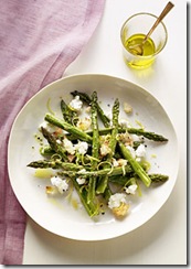 Roasted Asparagus Goat Cheese
