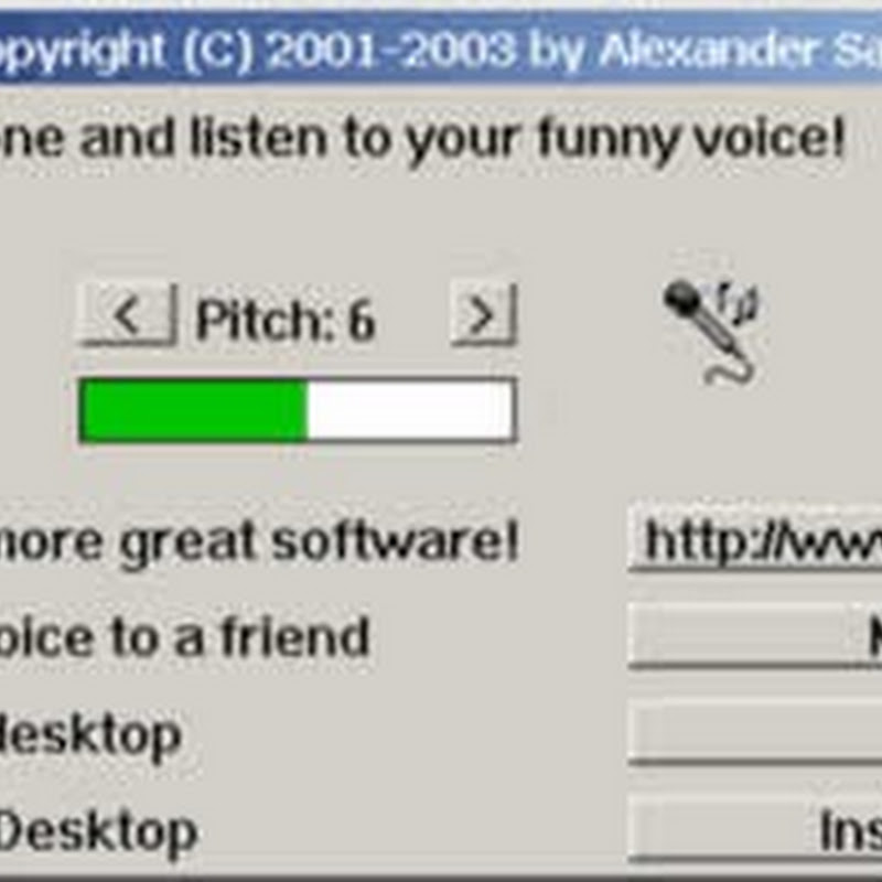 Cambia tu voz con Funny Voice