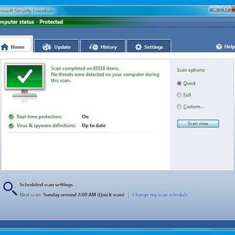 Microsoft Security Essentials, el antivirus de Microsoft