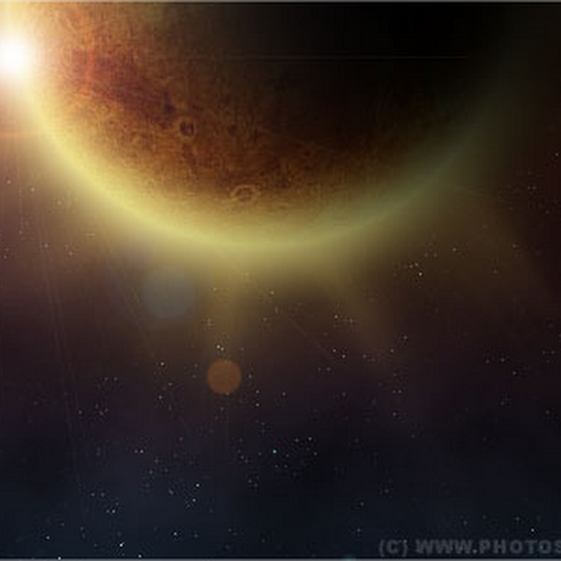 Creando un eclipse solar en Photoshop