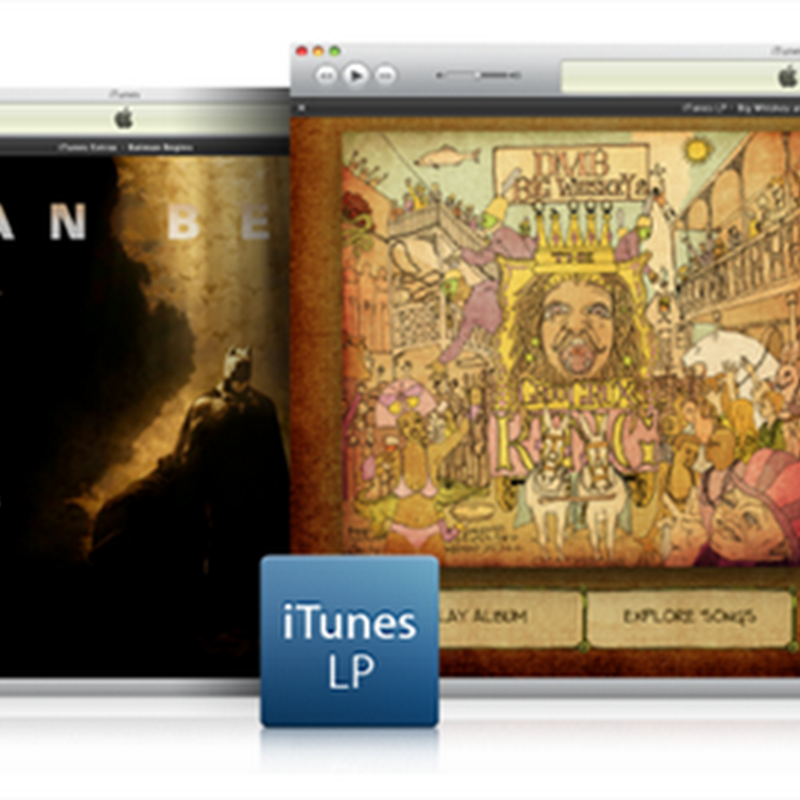 Apple libera iTunes LP y iTunes Extras para los desarrolladores