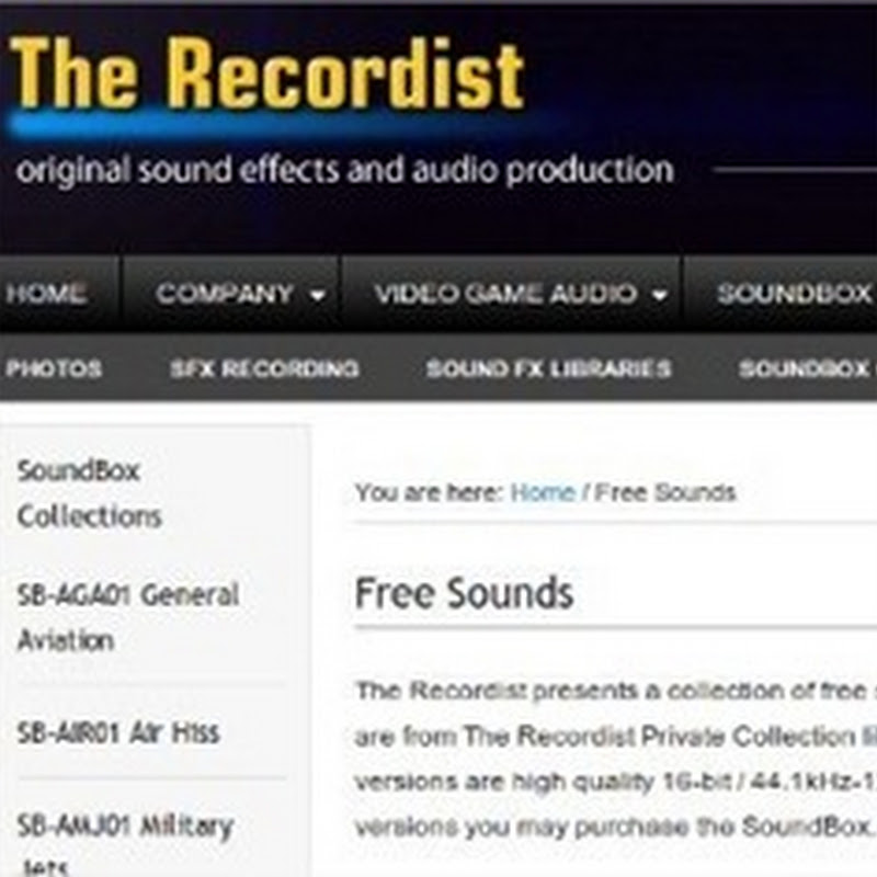 10 sitios web para encontrar efectos de sonido gratis