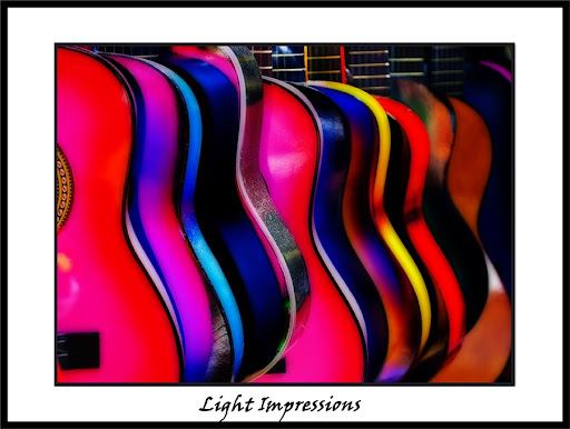 Olvera Street Colorful Guitars Olvera Street Colorful Guitars