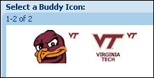 Virginia Tech Buddy Icons