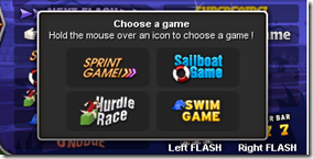select a game