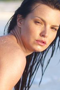 Hegre Art - Suzie Carina in Red Nude Beach