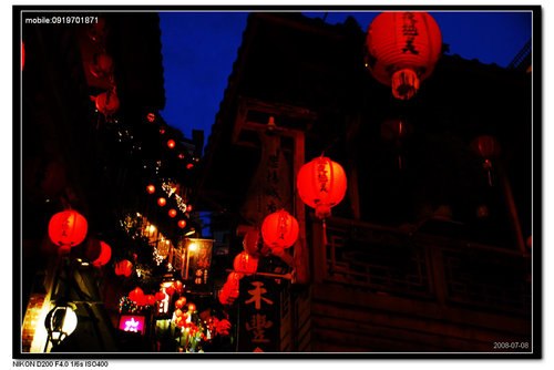 19九份老街美景