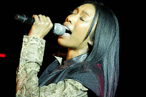 Brandy sings her heart out at V103 and WAOK Soul Sessions. 