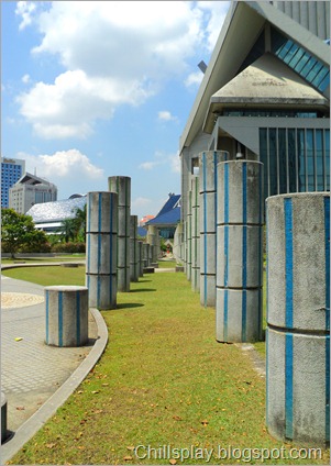 Artsy cylinders of Shah Alam