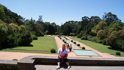 En los jardines de Serralves