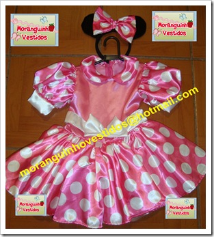 V. Minie Rosa cetim 2 V. Minie Rosa cetim 2