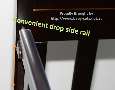 Baby Swing Side Side on Easy To Use And Convenient Hidden Drop Side Rail   Baby Cots For Sale