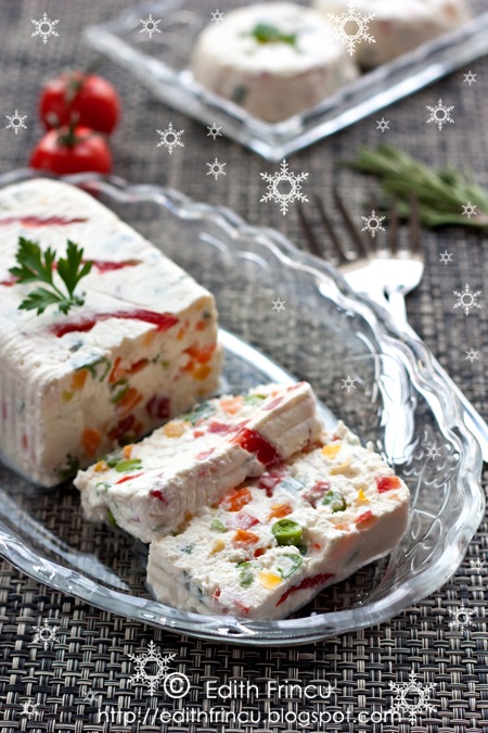 terina cu branza si legume