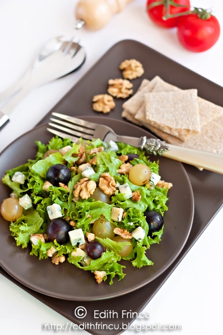 salata cu nuci si gorgonzola