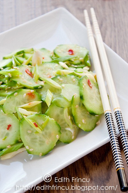 salata coreeana de castraveti