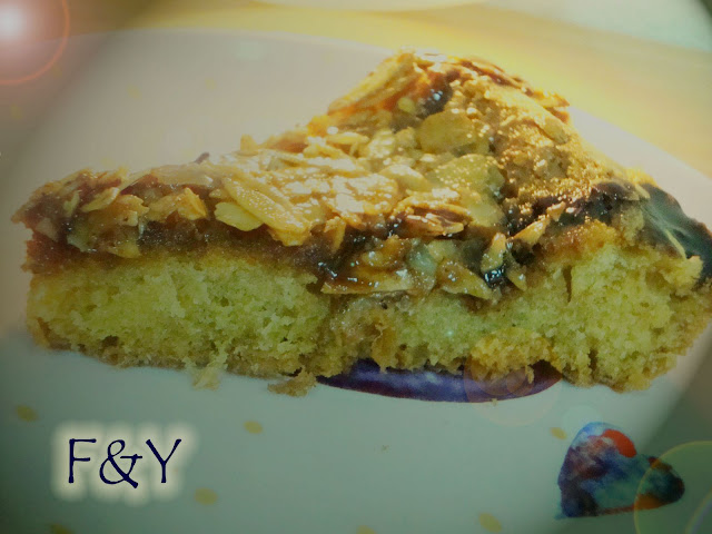 طريقة تحضير كعكة اللوز