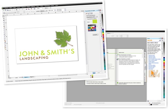 Exibir CorelDraw X4