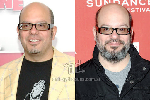 david cross beard - before and after