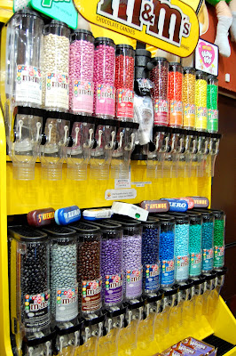 M&Ms in every color.
