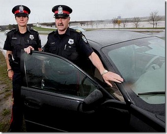 Fredericton police officers