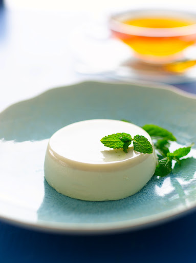 Mint Julep Panna Cotta