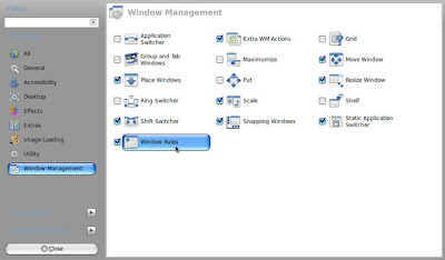 Compiz Config Settings manager