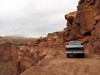 Shelf road into Spring Canyon