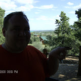 Ken and the lizard he found.
