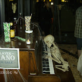 I guess his mom wouldn't let him eat dinner 'til he finished practicing either.
