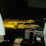 The robot hand built to play Rock Band.
