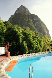 And just below the Petite Piton