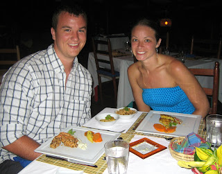 And this was Asian night.  Appropriate live music was played during dinner as well.