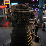 One of the booster engines.