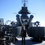 Onto the Battleship Texas.