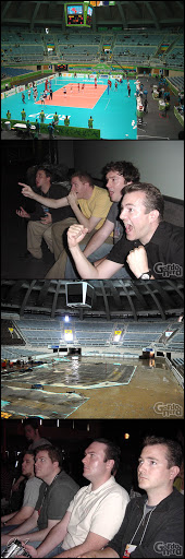 maracanazinho inundado Maracanãzinho antes e depois da chuva