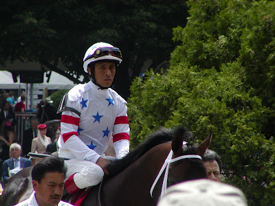Edgar Prado aboard Benny the Bull, June 6, 2009