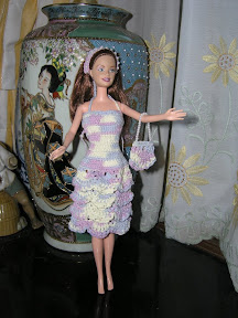 baju barbie rajutan