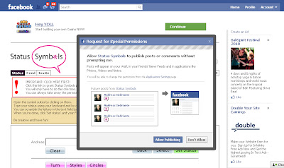 2000 status symbols facebook, status symbol, memasukkan dingbat dalam facebook, memasukkan bahasa Arab di facebook, memasukan tulisan mandarin di facebook, tulisan arab facebook, tulisan mandarin facebook, posting tulisan arab, posting tulisan mandarin, posting tulisan yunani, posting huruf kanji