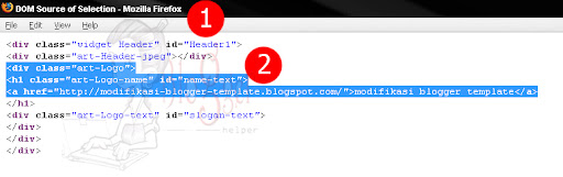 Dom source selection, cara memanfaatkan mozilla
