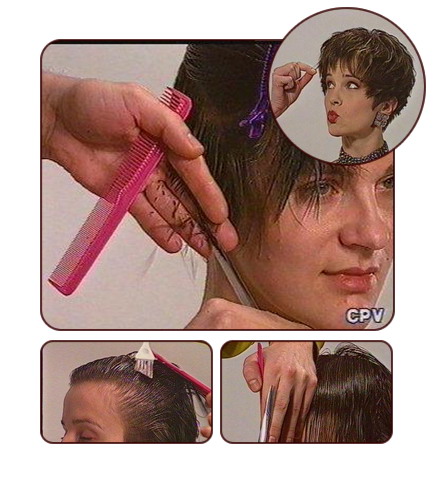 Haircut step by step - Bob hairstyles never be popular in the 1960s.