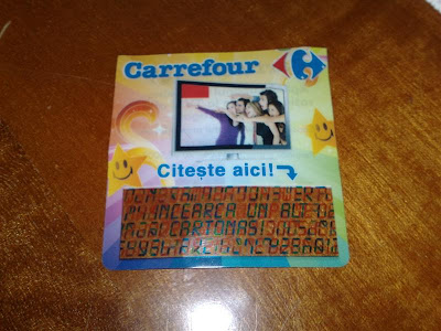 Cartonas promotie Carrefour