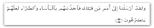 Al-An 'aam-42 Al-An 'aam-42