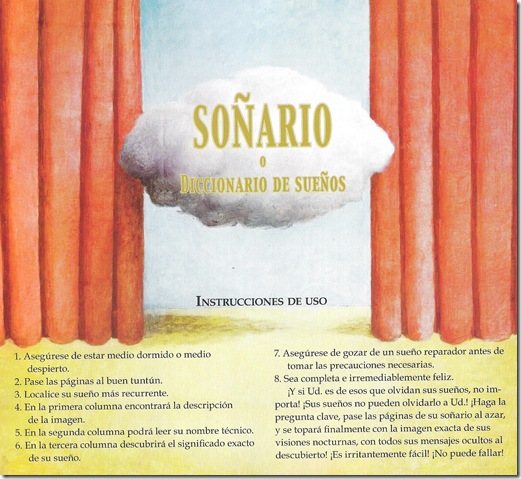 soñario 001 soñario 001