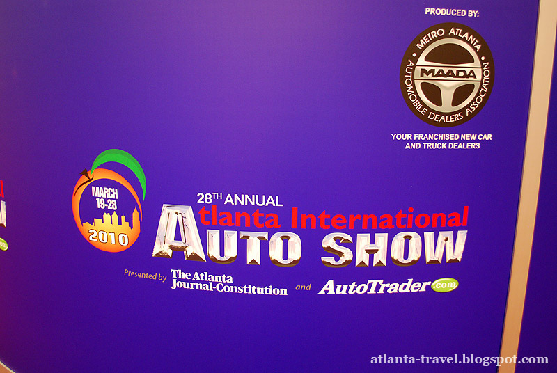 Atlanta auto show Автошоу Атланта