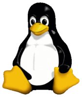 Tux, as originally drawn by Larry Ewing