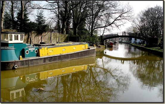 The Bridgewater Canal at Worsley Green