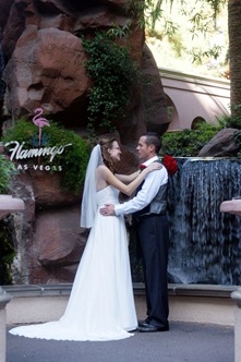 Flamingo wedding