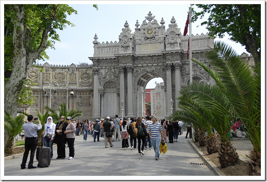 [土耳其－伊斯坦堡]朵瑪巴切皇宮正大門