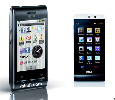 LG Optimus GT540 and LG Mini GD880